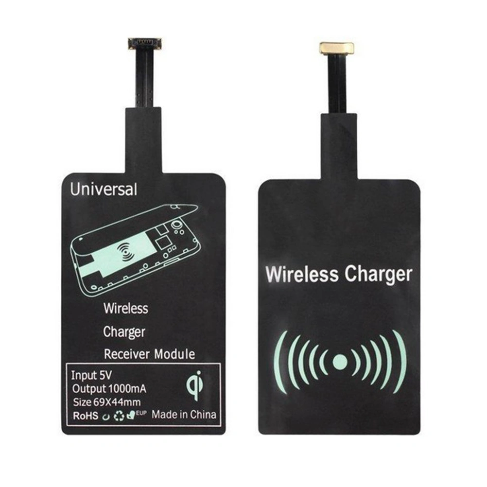 Universal Wireless Charging Micro USB Port Receiver Module Patch for Phone - Forward