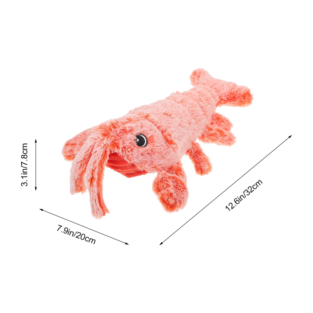 Lobster Shape Cat Toy Pet Interactive Toy USB Rechargeable Cat Plaything