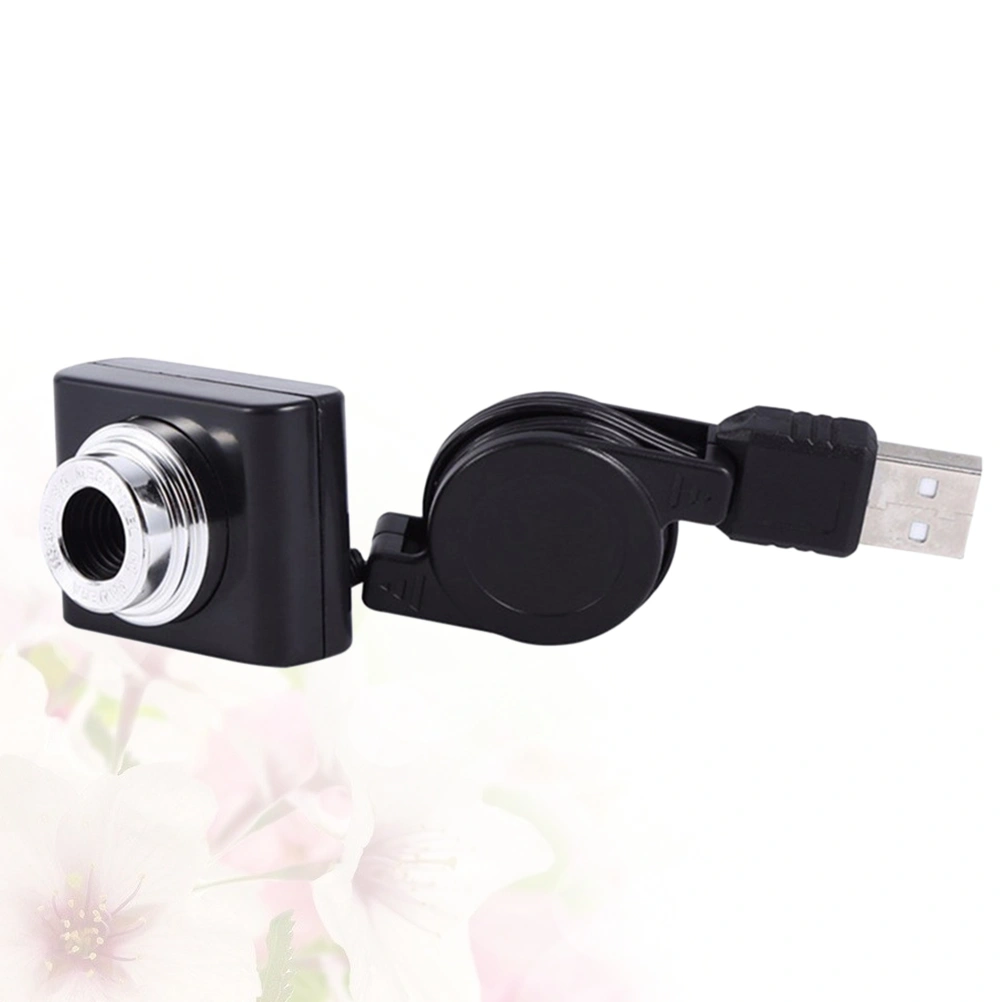 Free-drive Laptop Camera Practical USB Computer Camera Durable Live Teaching Webcam (Black, 120 Degrees)