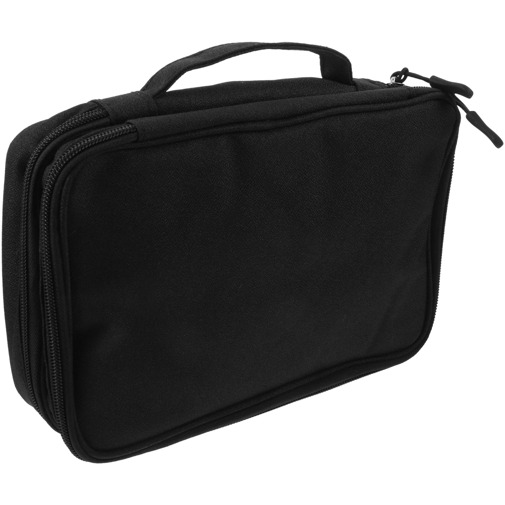 Electronic Accessories Case Double Layer Cable Storage Bag Electronics Travel Organizer