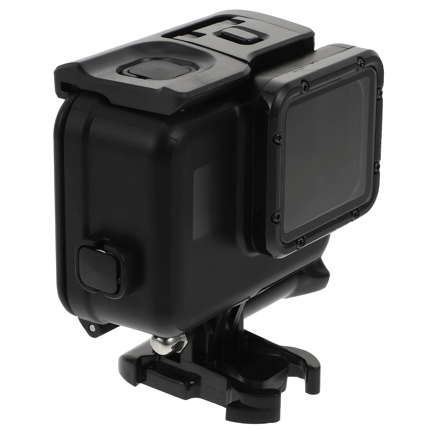 1pc Durable Camera Waterproof Shell Waterproof Case Camera Accessories (Black)