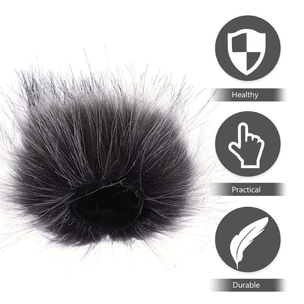 Recorder Windscreen Muff Furry Outdoor Microphone Muff Furry Microphone Cover