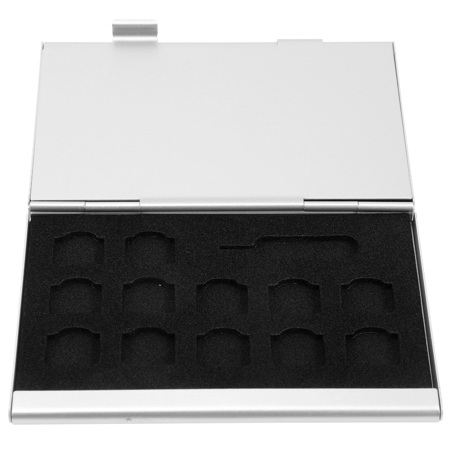 Aluminum Alloy SIM Cards Case Mini SIM Cards Slots Storage Case Phone Card Holder