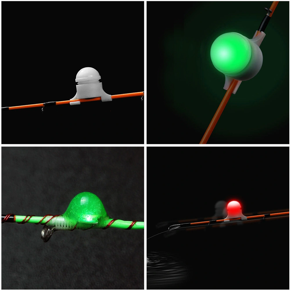 1Pc Fishing Rod LED Tip Night Fishing LED Light Alarm Light Fishing Gear