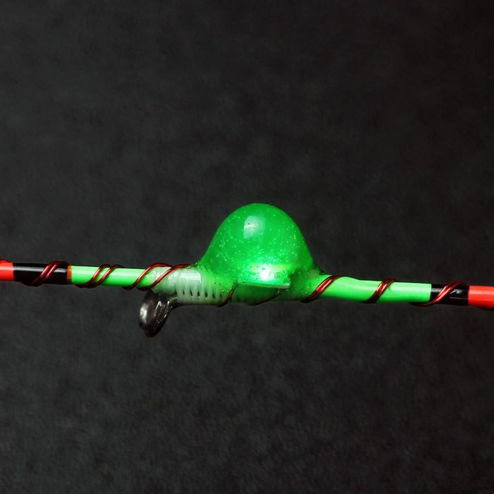 1Pc Fishing Rod LED Tip Night Fishing LED Light Alarm Light Fishing Gear
