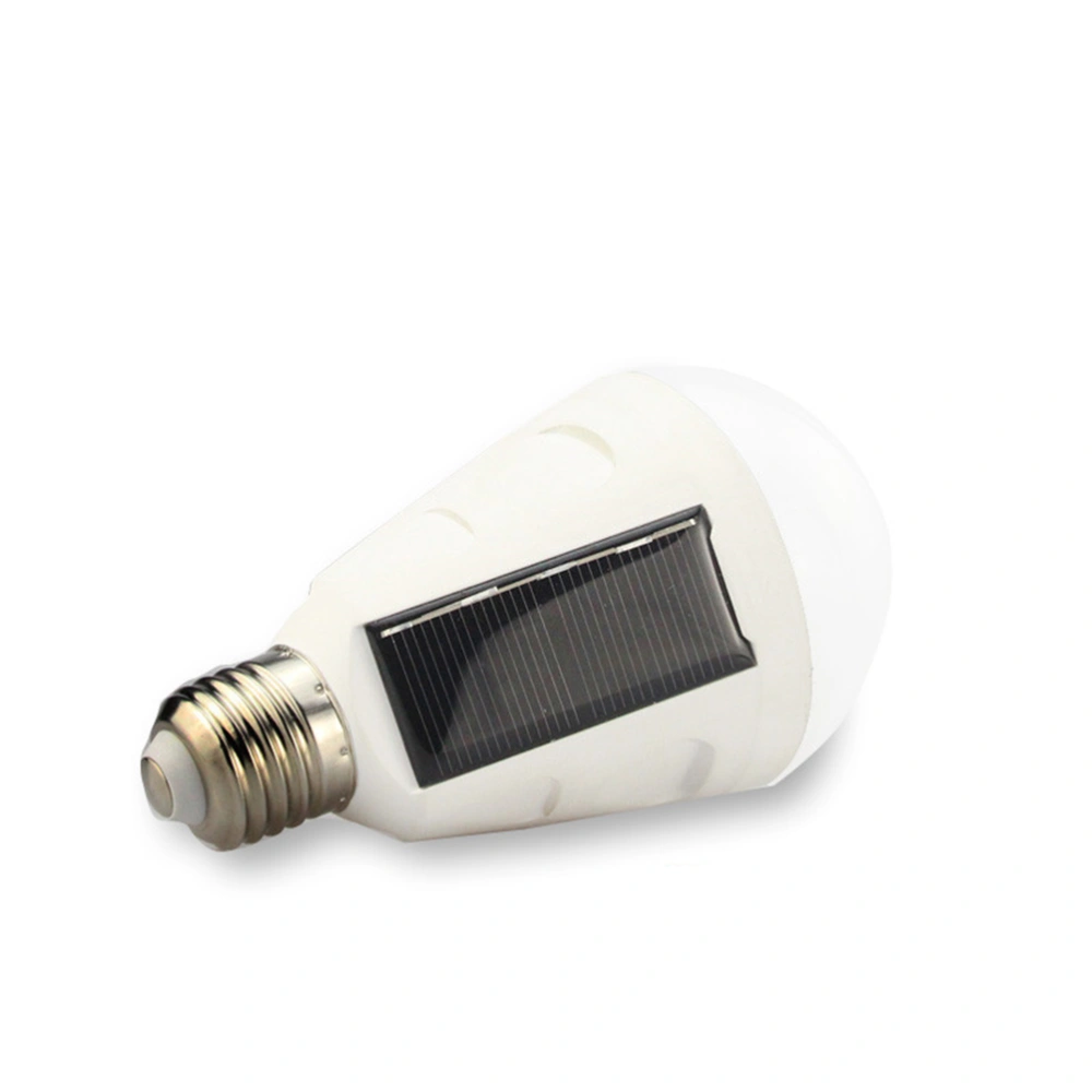 E27 7W Emergency Blub Outdoor Indoor LED Bulb Lamp Home Lighting Solar Emergency Light Bulb (Resistance-capacitance)