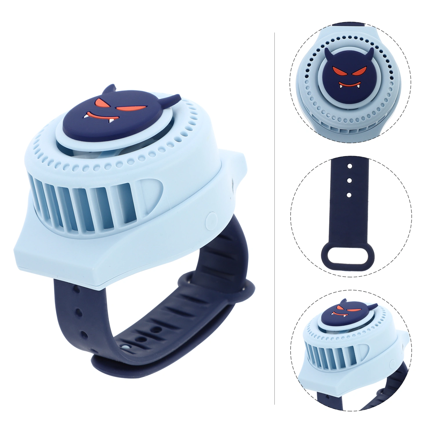 Mini Portable Watch Fan Third Gear Speeds Mini Watch Fan for Home Office School