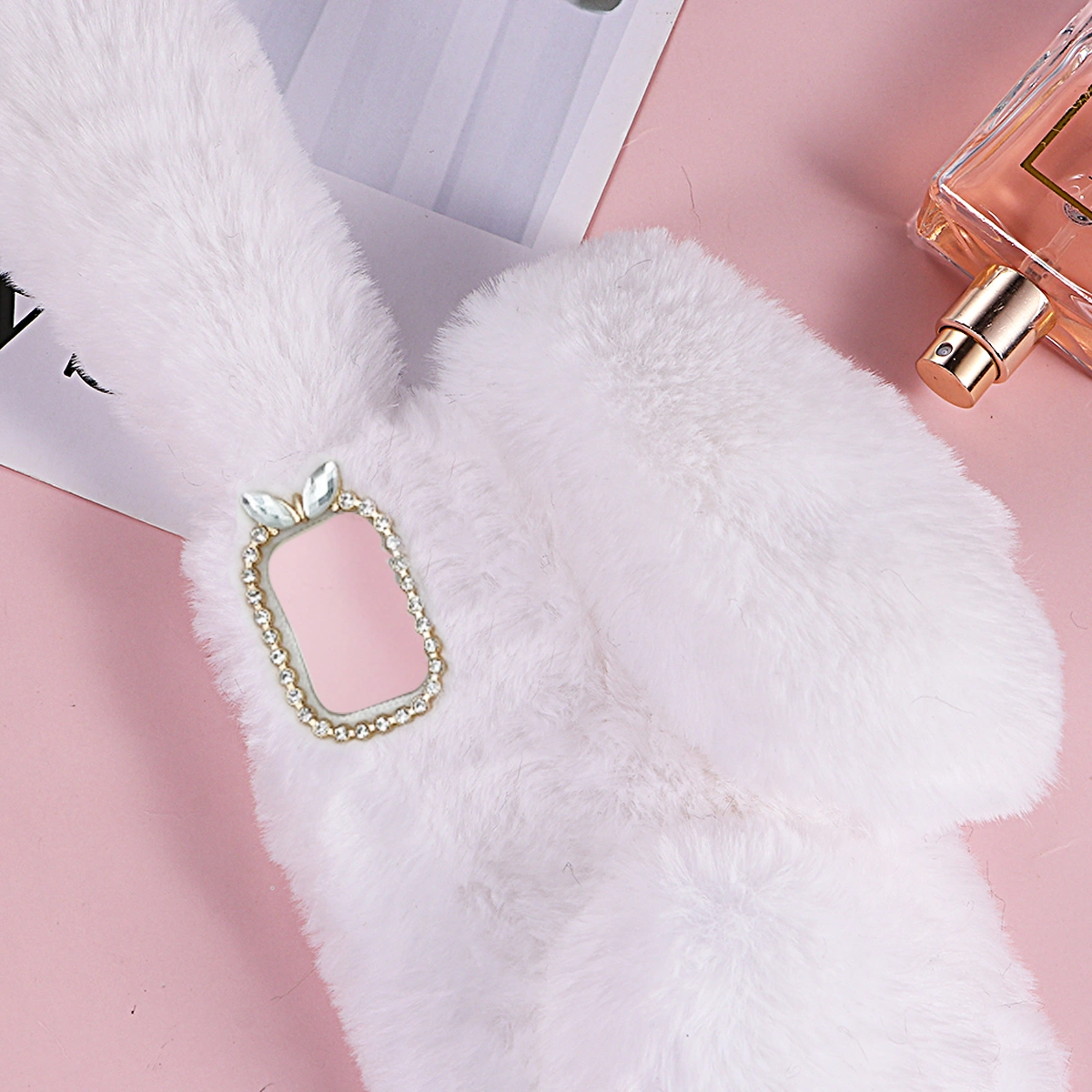 Lovely Phone Case Fluffy Cartoon Phone Shell Compatible with Galaxy A03s