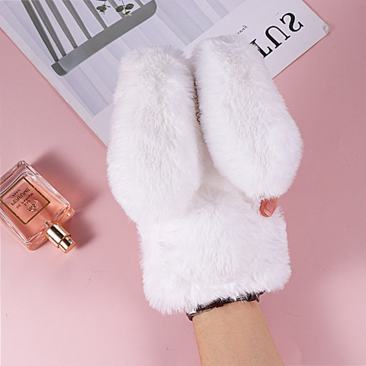 Lovely Phone Case Fluffy Cartoon Phone Shell Compatible with Galaxy A03s