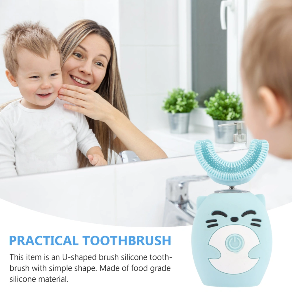 Cartoon Kids Toothbrush Electric Kids Toothbrush U-Shaped Toothbrush Children Toothbrush