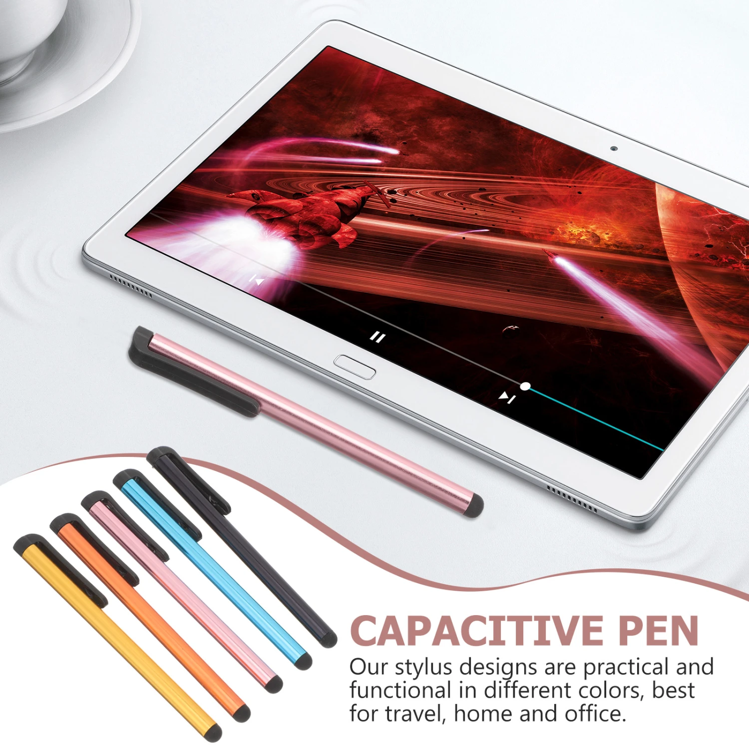 20pcs Touch Screen Stylus Pens High Sensitivity Stylus Precision Capacitive Stylus