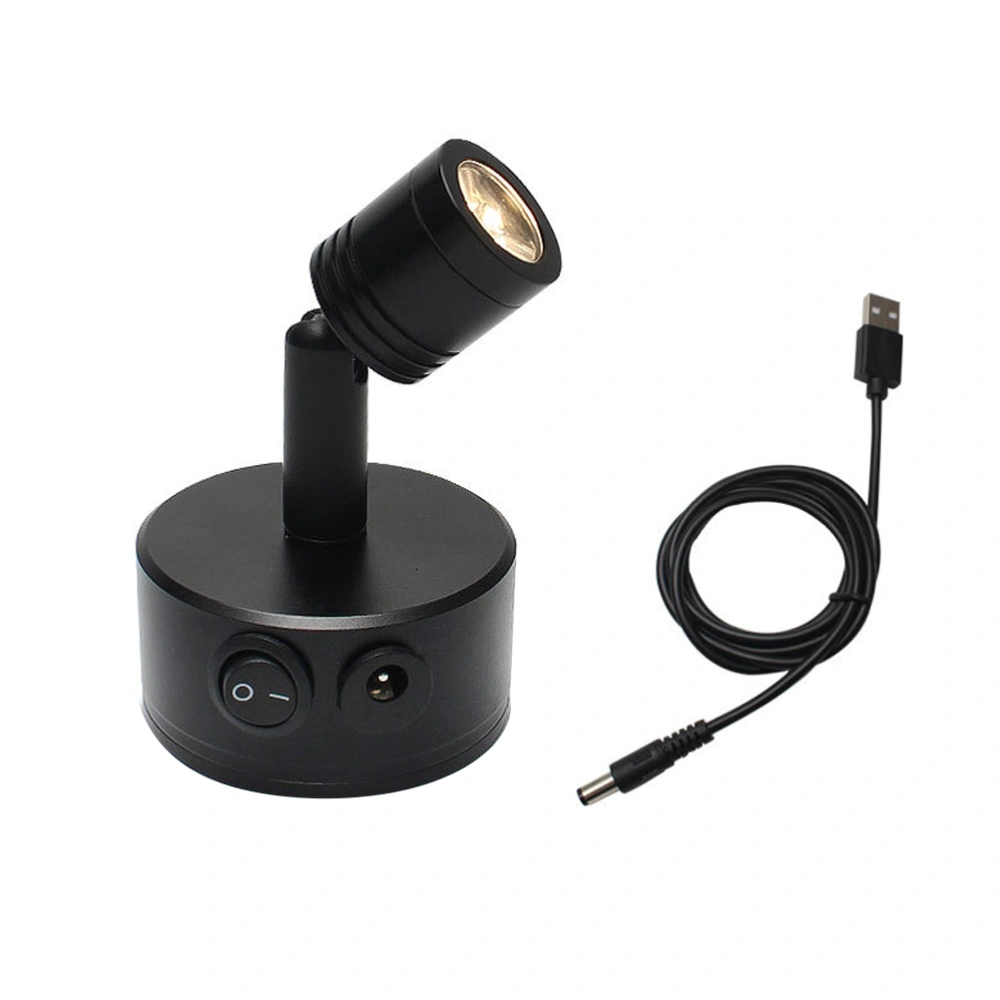 Ceiling Spotlight Stick On 3w Led Spot Light Indoor Angle Adjustable Lighting