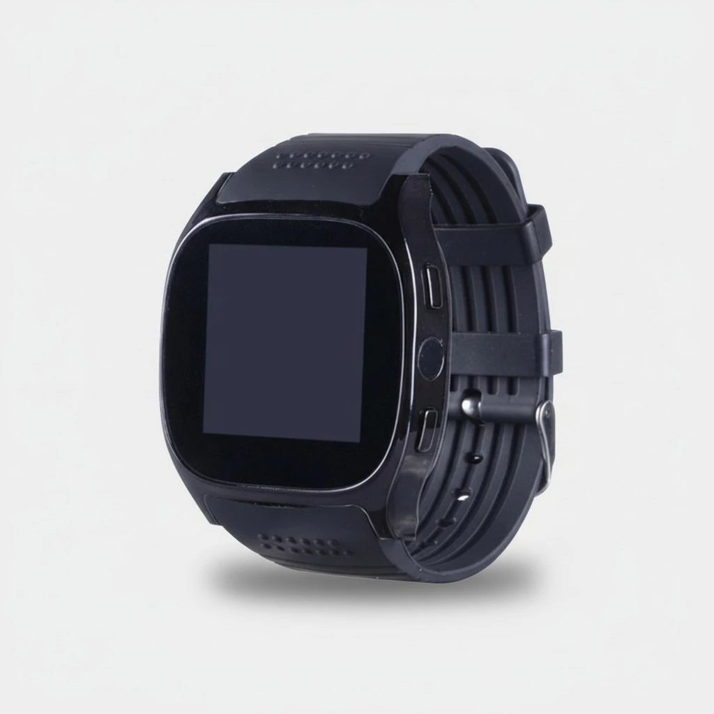 Smart Watch T8M 1.54 Inch Smart Wrist Watch Pedometer (Black)