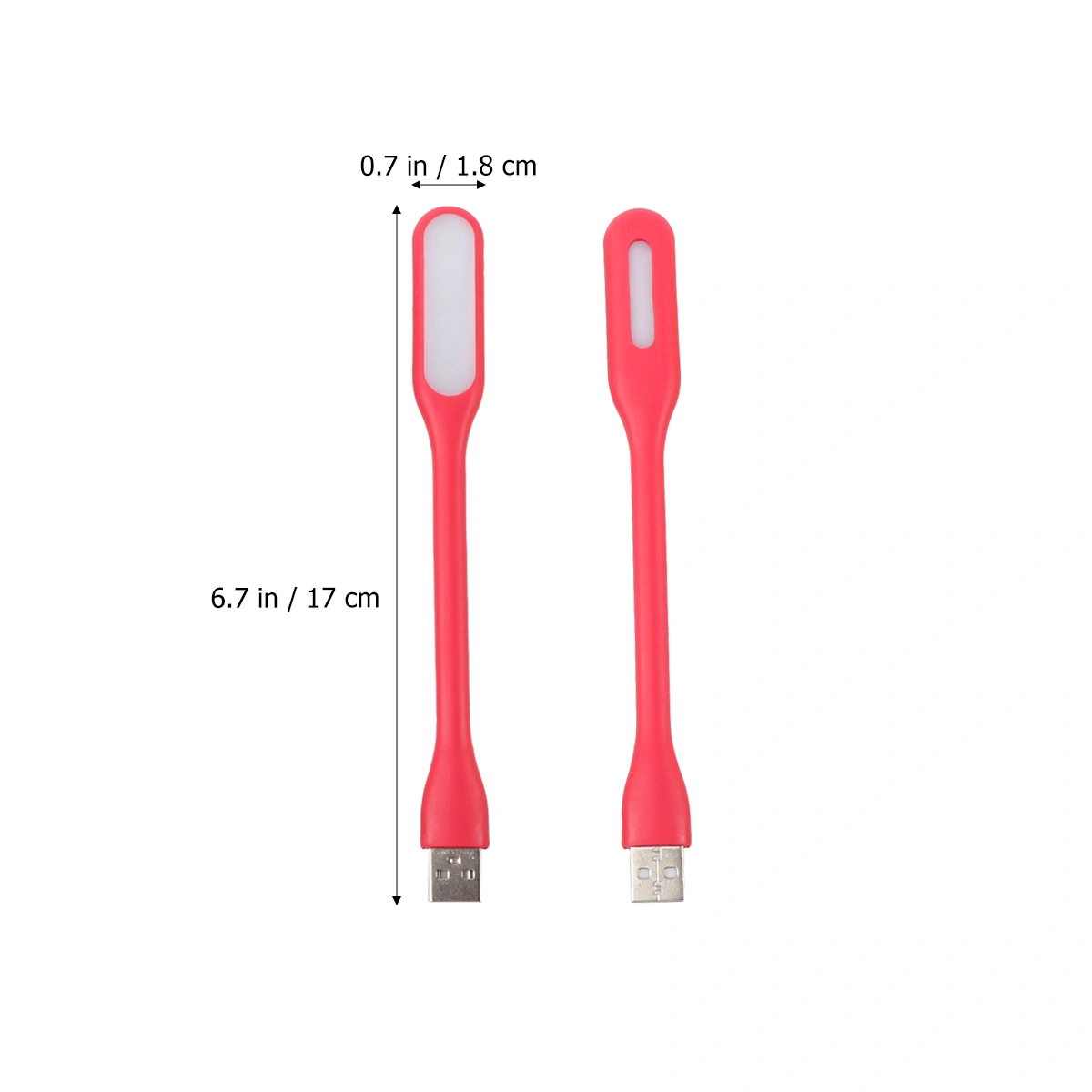 10 Pcs Mixed Flexible USB LED Light Lamp Adjustable Reading Lamp Portable Night Lamp for Power Bank PC Laptop Notebook Computer