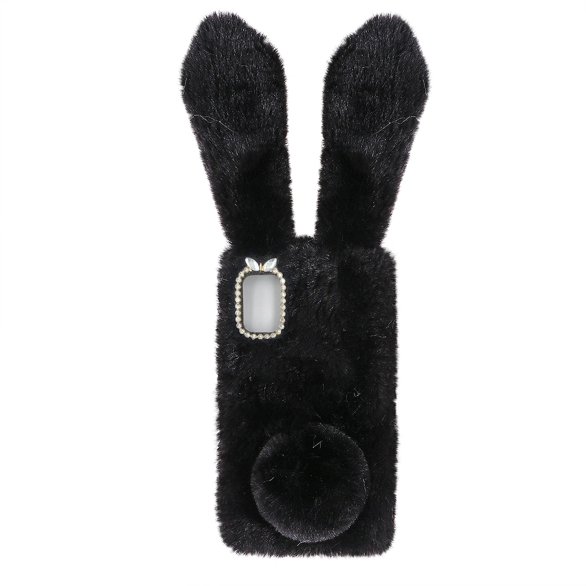 Plush Rabbit Shape Phone Shell Chic Phone Protector Compatible for Moto G Stylus