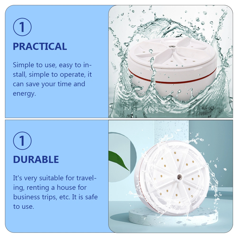 Mini Washing Machine Portable Turbine Washer Portable Washing Machine for Travel Business