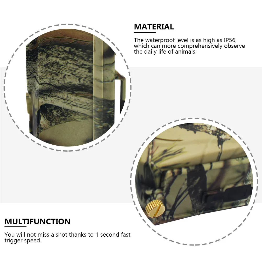 16MP Hunting Game Camera Infrared Night Vision Camera Scouting Cam No Battery