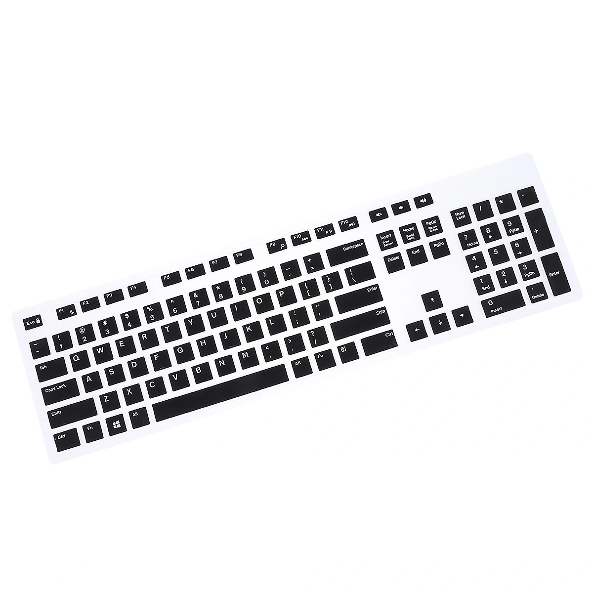 1 Pc Keyboard Protector Compatible for Dell KB216 Wired Keyboard (Black)