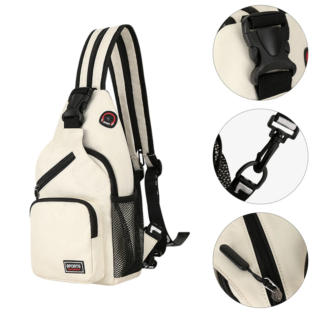 1Pc Casual Storage Bag Chic Messenger Bag Unique Backpack All-match Cross-body Bag