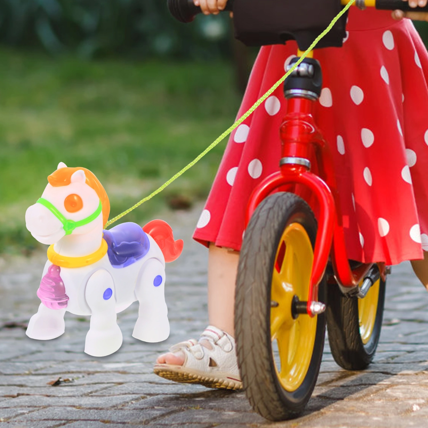 Playing Horse Toy Walking Electric Horse Boys Pony Toy Funny Electric Pony Horse Toy for Children