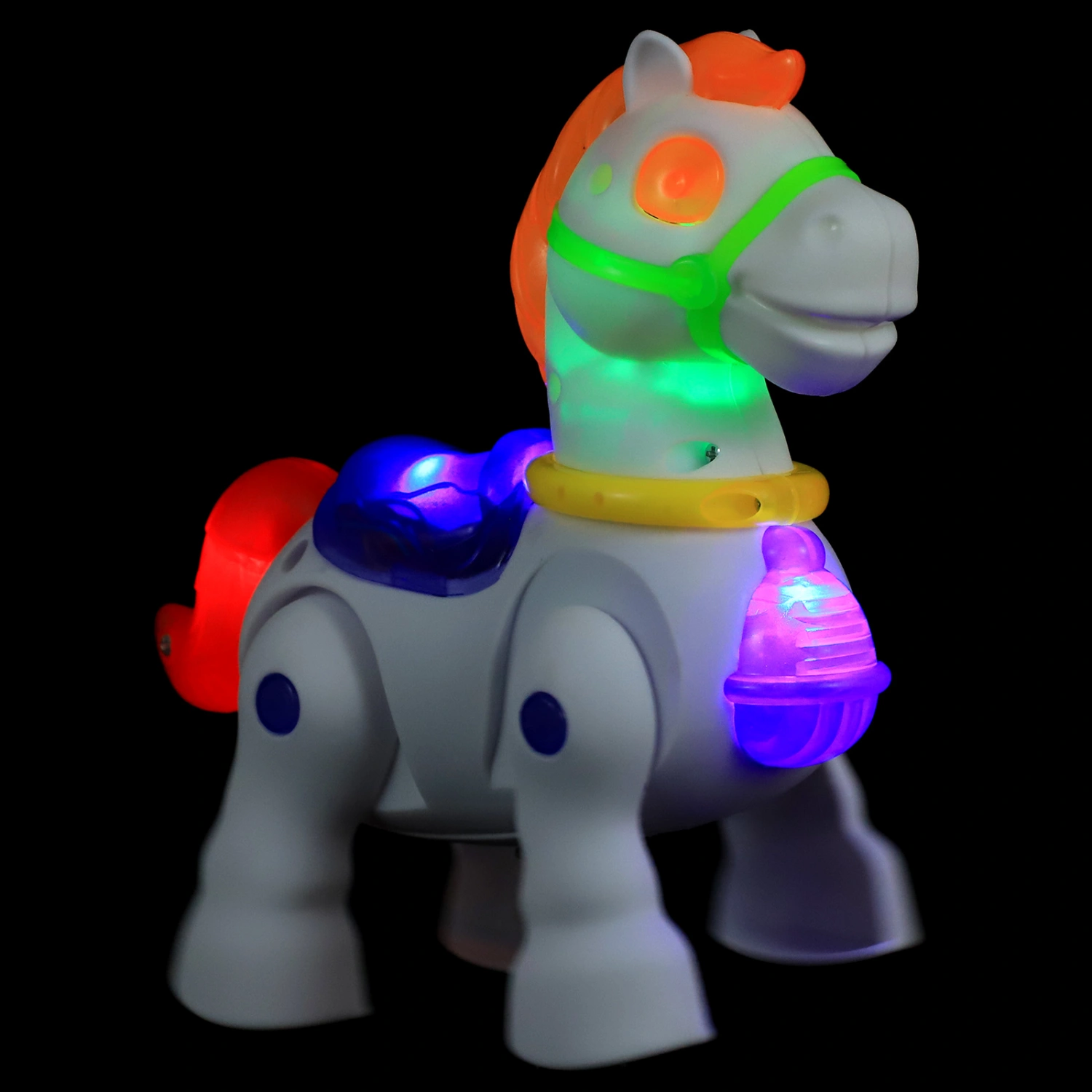 Playing Horse Toy Walking Electric Horse Boys Pony Toy Funny Electric Pony Horse Toy for Children