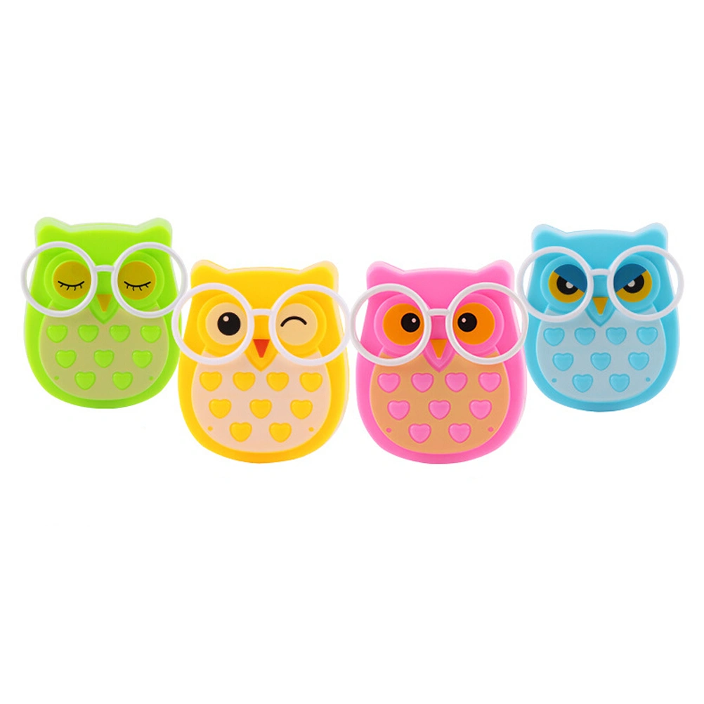 2pcs Mini Owl LED Night Light Auto Sensor Light Control Lamp Child Kids Baby Lighting Room Lamp Animal Socket(US Plug)