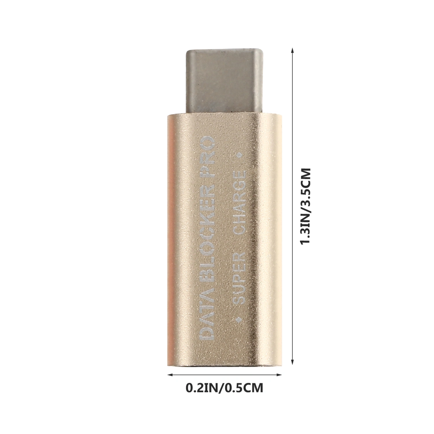 2 PCS USB Type-C Data Blocker Juice Jacking Prevention Gender Change Connector