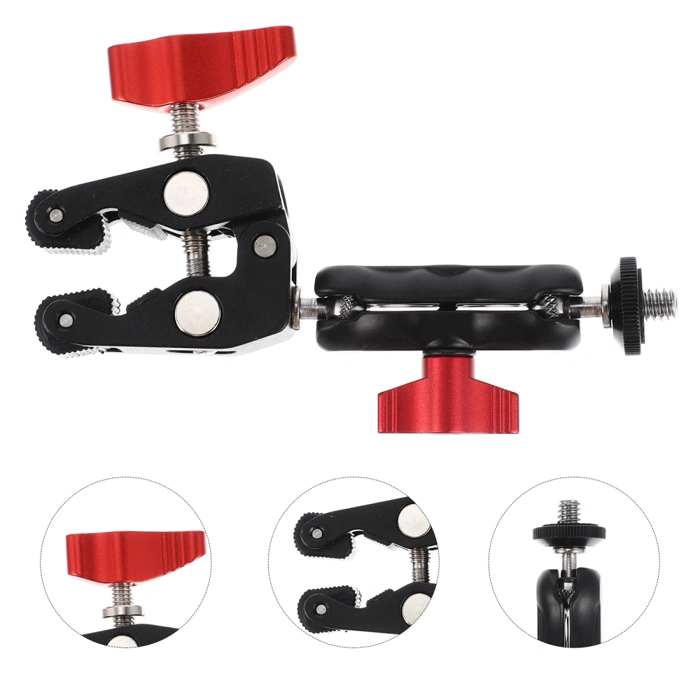 1 Set of Professional Camera Clamp Wear-resistant Camera Holder Stable Super Clamp