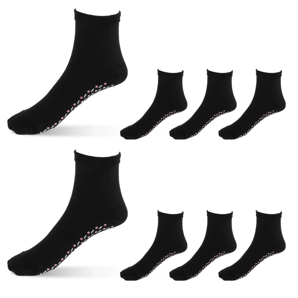 4 Pairs of Daily Use Heated Socks Comfortable Men Socks Convenient Women Socks