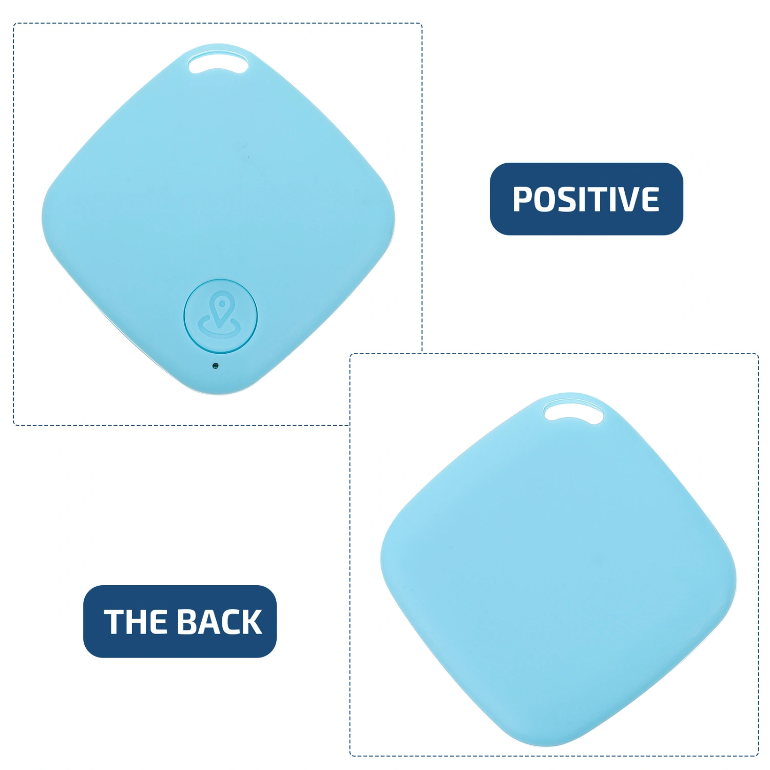 Rhombus Shape Wireless Tracer Wireless Key Finder Key Finder Anti Lost Alarm Tracer