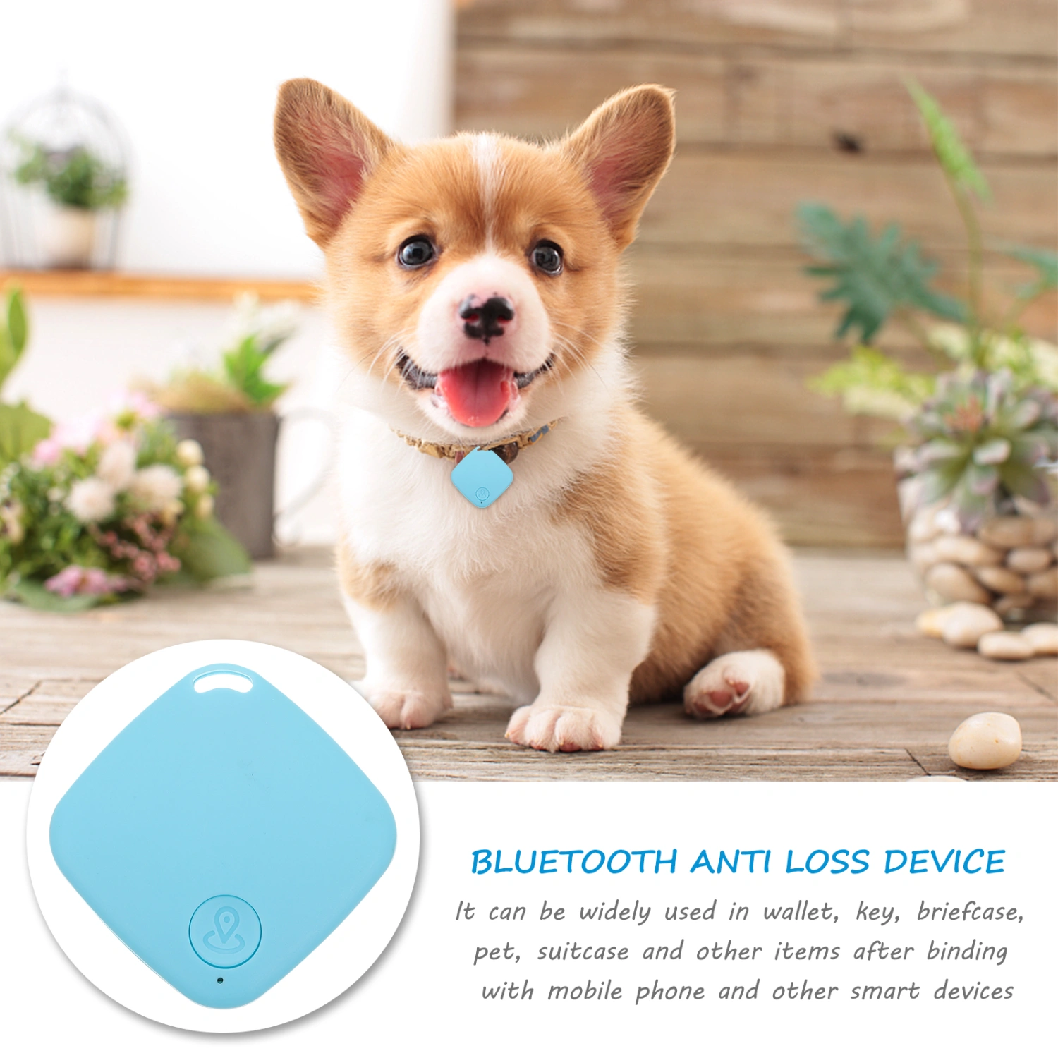 Rhombus Shape Wireless Tracer Wireless Key Finder Key Finder Anti Lost Alarm Tracer