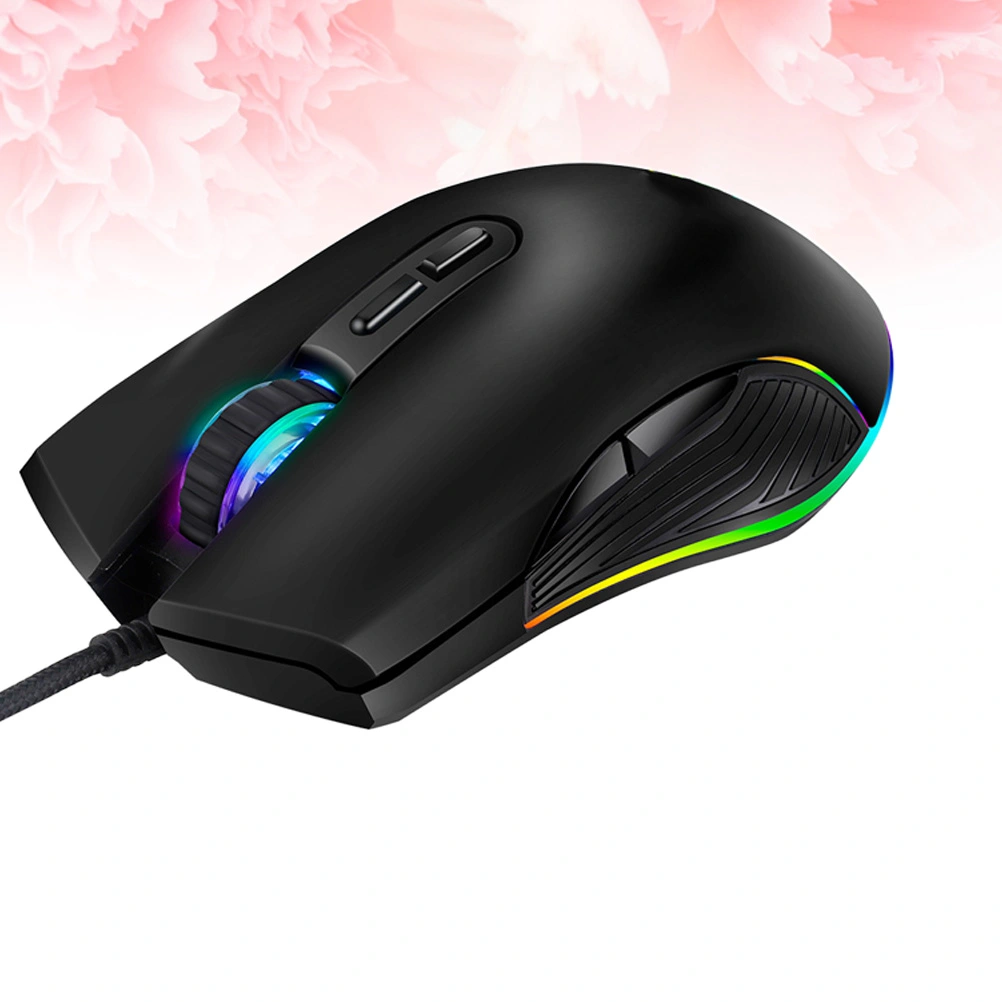 USB Wired Gaming Mouse 7 Keys RGB Optical Professional Pro Mouse Gamer Computer Mice for PC Laptop Games