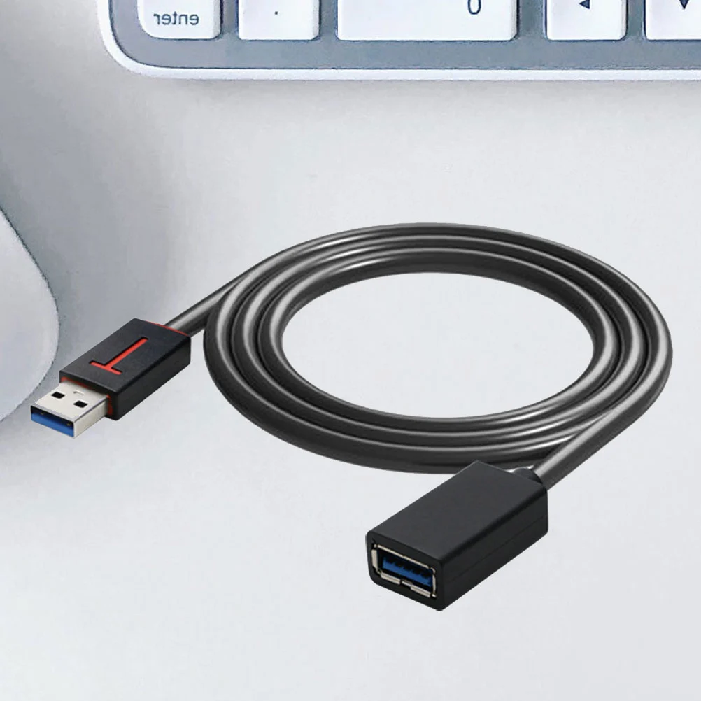 3M USB 3.0 Extension Cable Type A Male to A Female Extension Cord for Data Transfer USB Flash Drive Keyboard Mouse Reader Printer Black