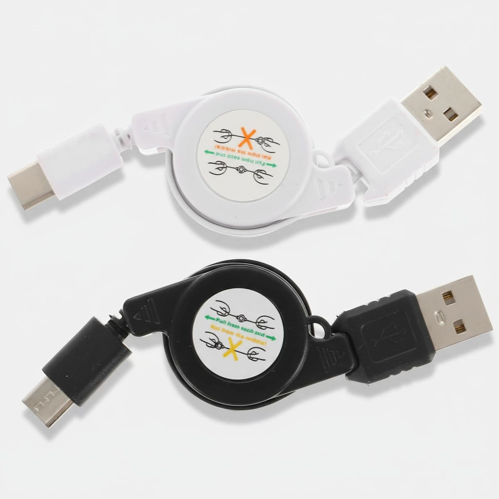 2pcs Flexible Type-c Data Cables Charging Cables Universal Type-c Charging Lines