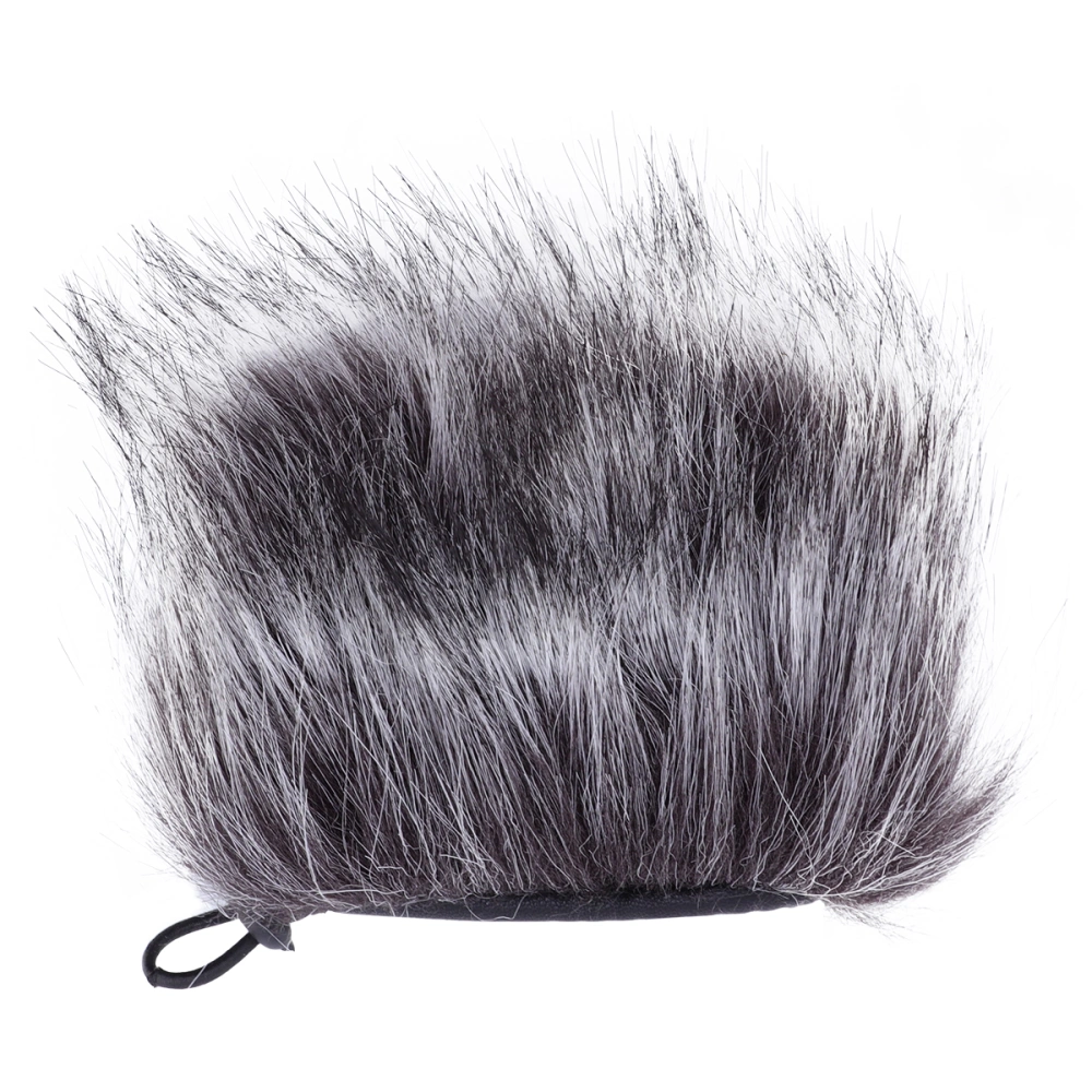 Microphone Winds Noise Reduction Cover Microphone Furry Windscreen for Studio