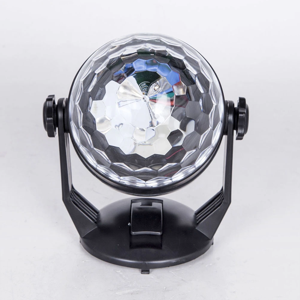 Sound Activated Disco Party Lights USB Charging LED Stage Lights Strobe Lamp Par Light for Car Room Dance Wedding (No Battery)