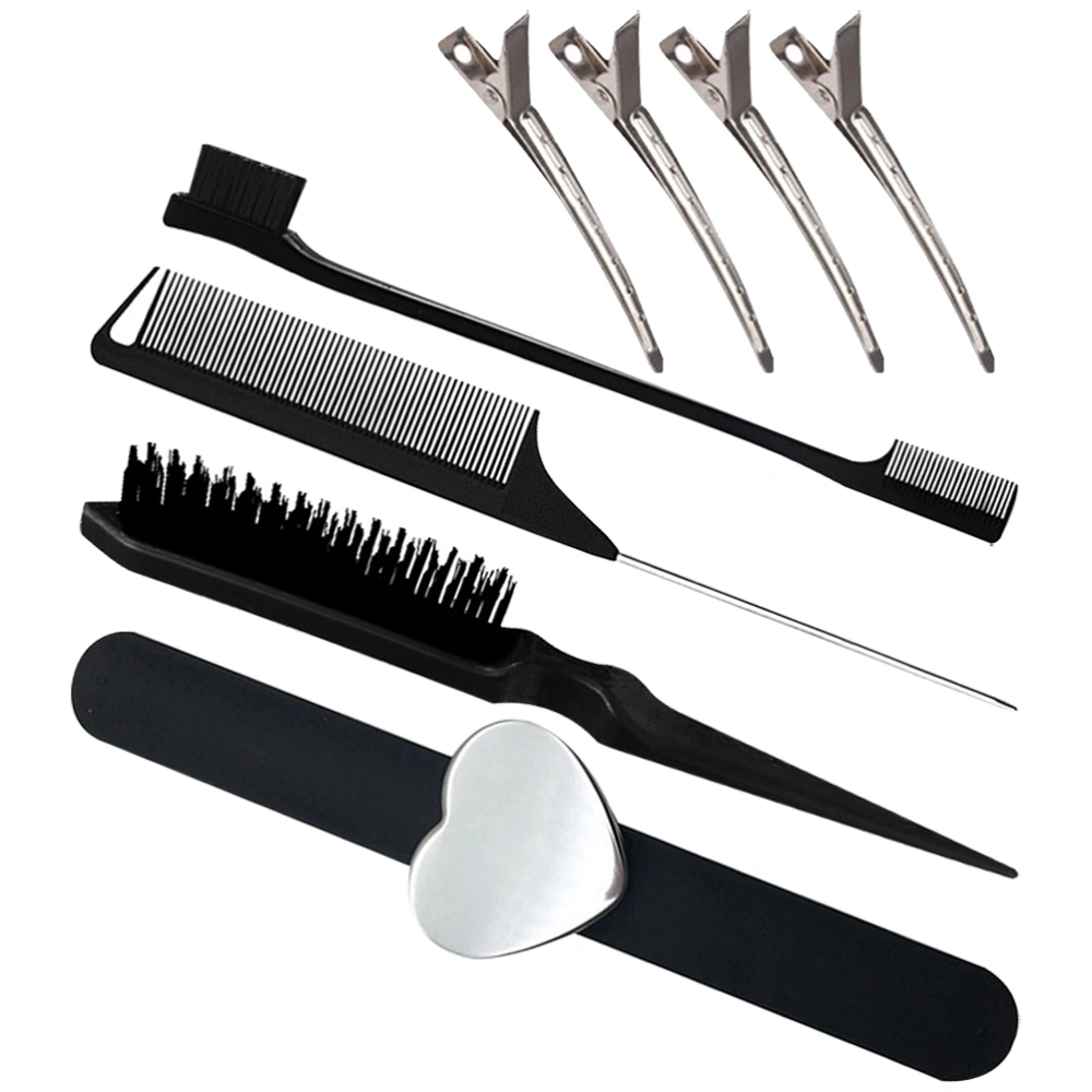 1 Set Detangling Comb Double Sided Comb Hair Styling Combs Tail Comb for Home