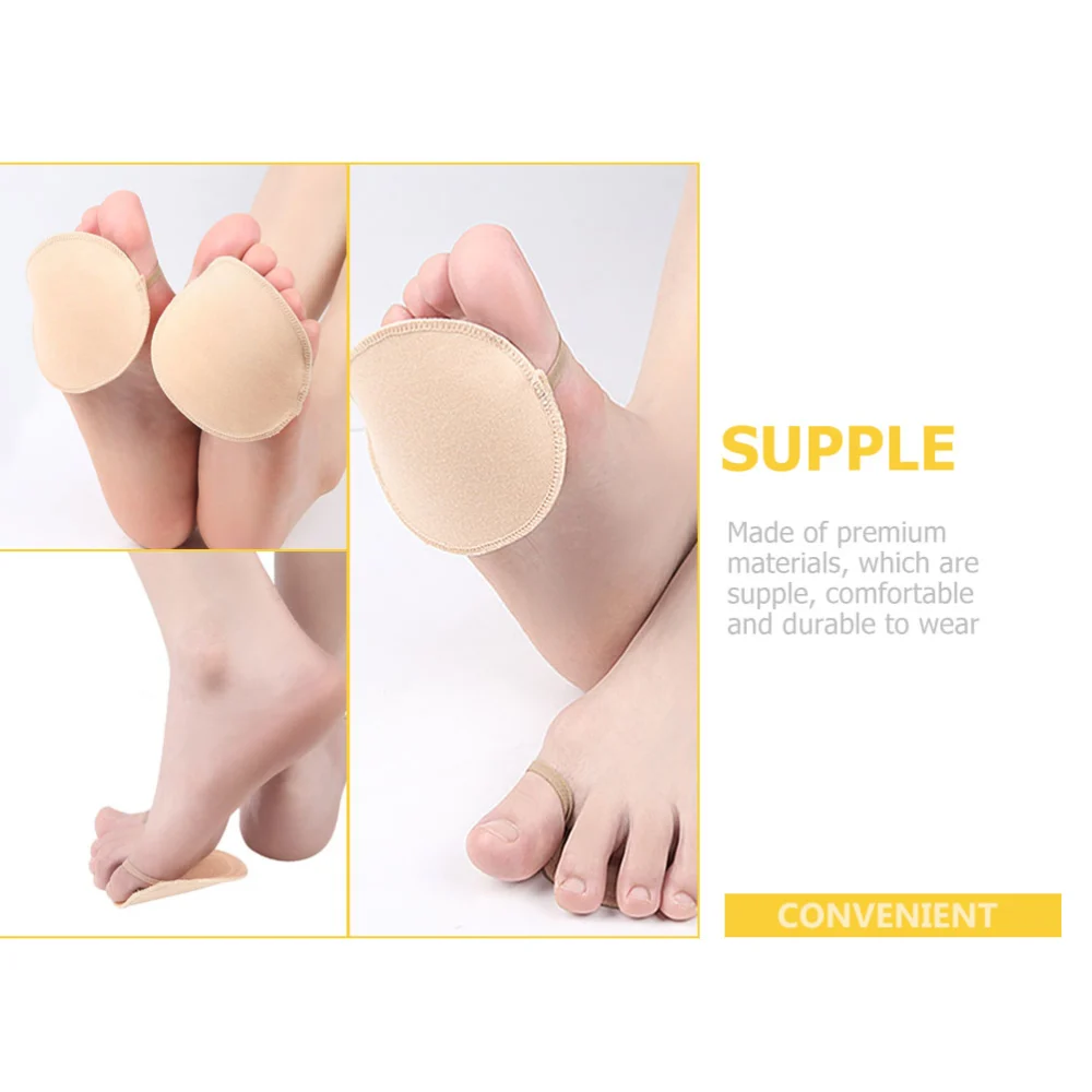 2 Pairs of Women Invisible Socks Sweat Absorbing Half Socks Cotton Half Invisible Socks