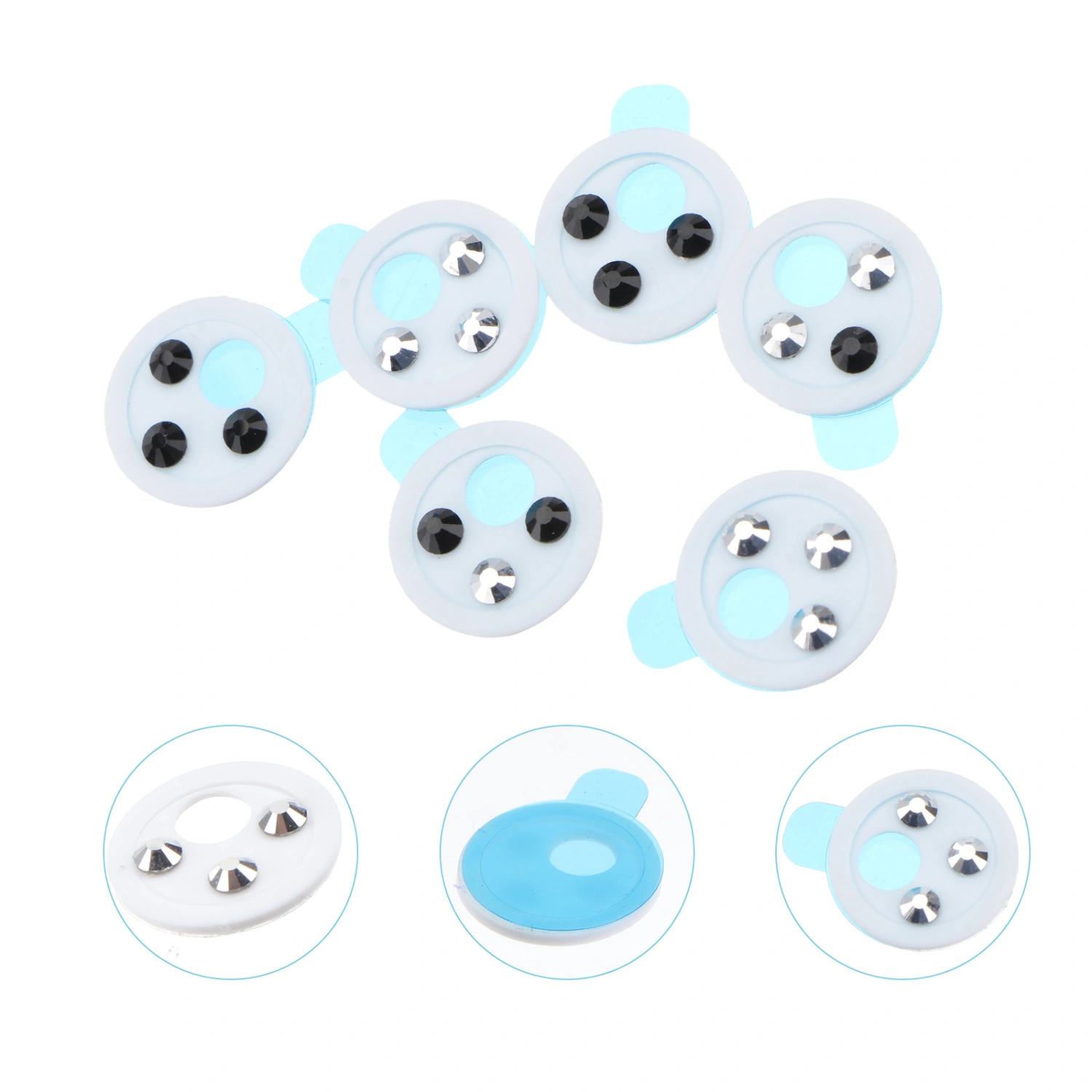 6Pcs Phone Camera Covers Laptop Webcam Cover Privacy Protective Stickers