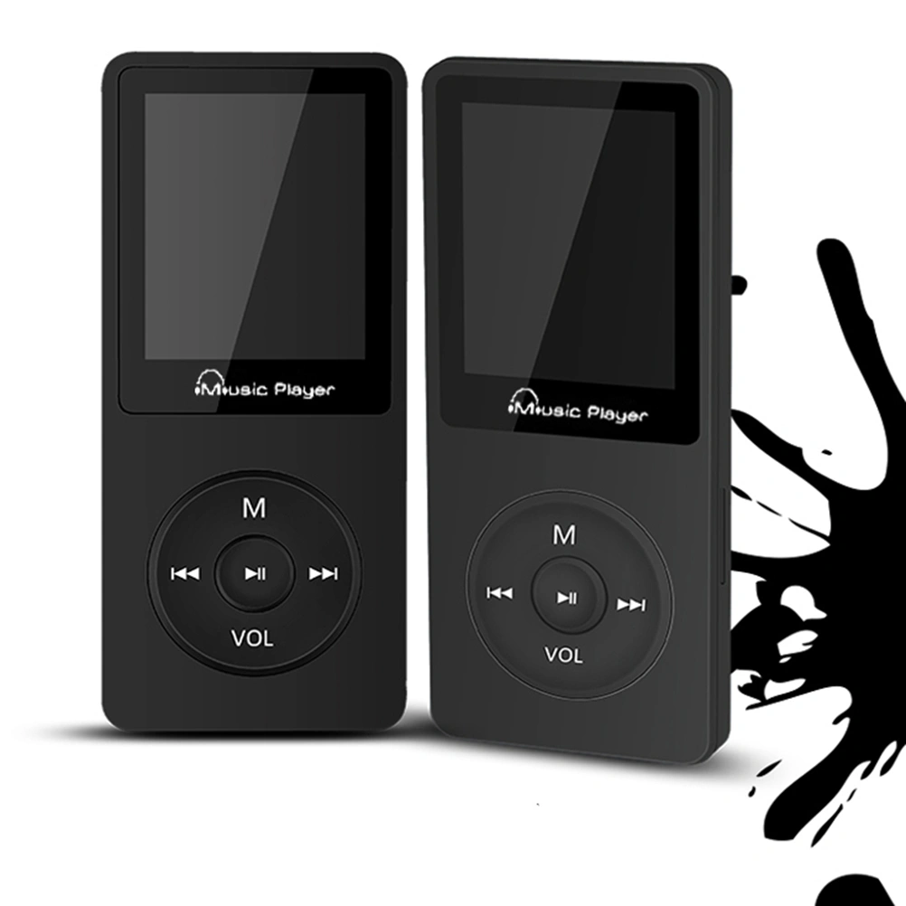 Mini 8GB Digital Rechargeable Voice Audio Recorder 1.8" TFT ScreenDictaphone MP3 Player Supports 64GB Expanded Memory for Lectures Meetings Interviews Telephone Conversation Recording (Black)