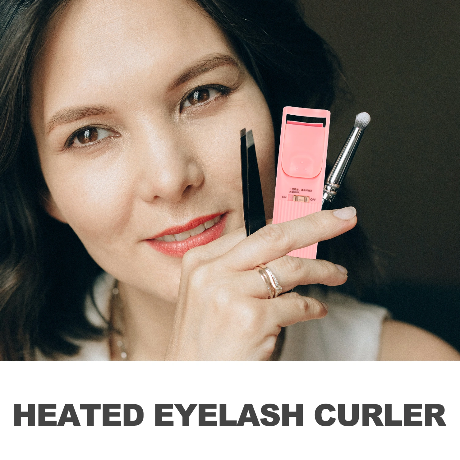Heated Eyelash Curler Electric Eyelash Curler Lash Curler Long-Lasting Eye Lashes Curler