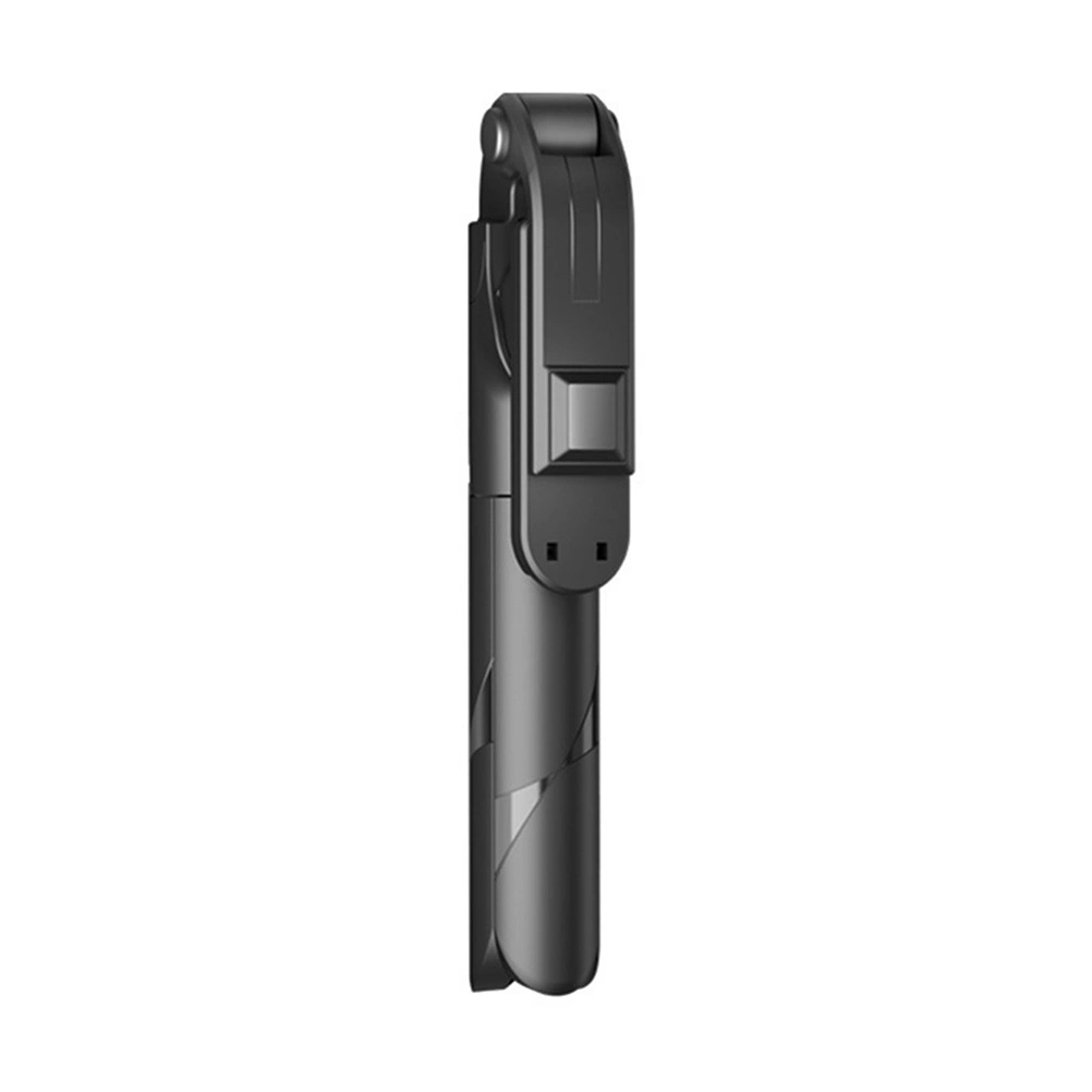 1Pc Portable Photography Tripod Adjustable Tripod Phone Selfie Stick (Black)