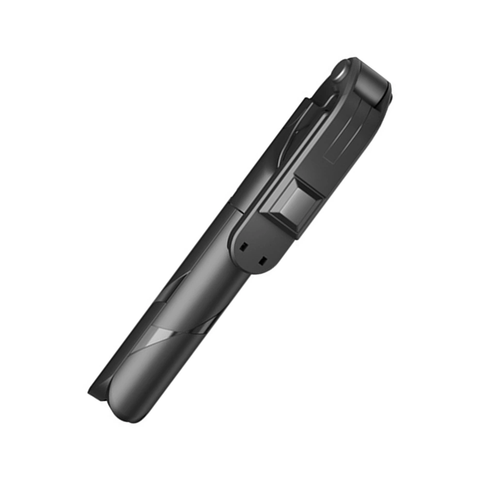 1Pc Portable Photography Tripod Adjustable Tripod Phone Selfie Stick (Black)