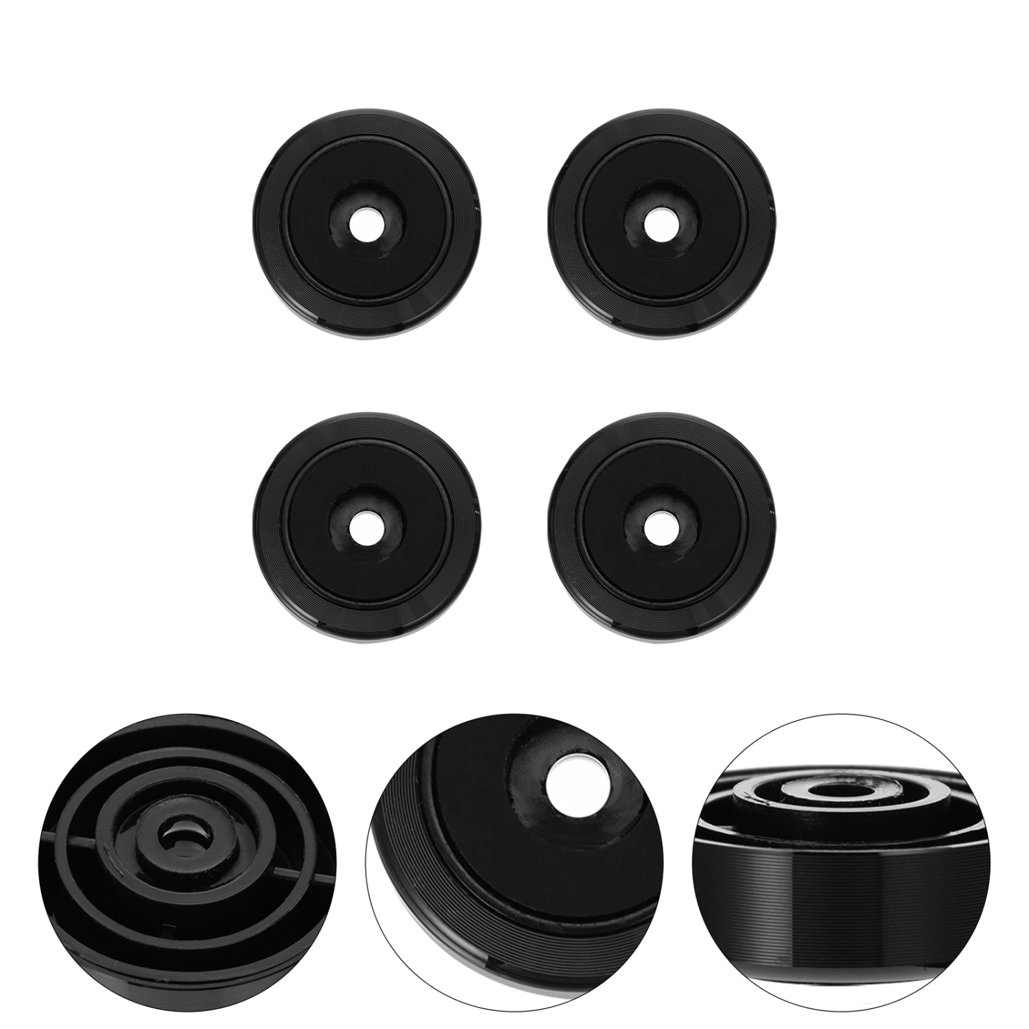 4pcs Anti Vibration Amplifier Feet Pad Aluminium Alloy Universal Speaker Pad