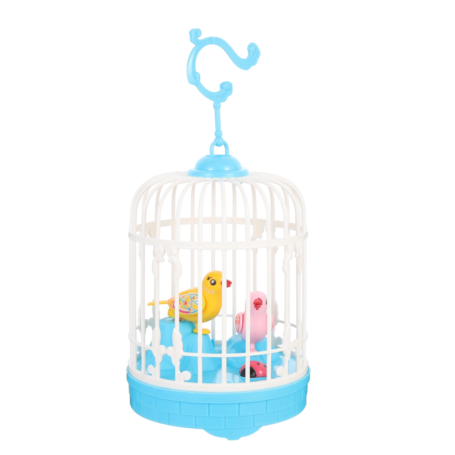 Artificial Bird Toy Singing Bird Toy Voice Control Bird Plaything with Light and Sound