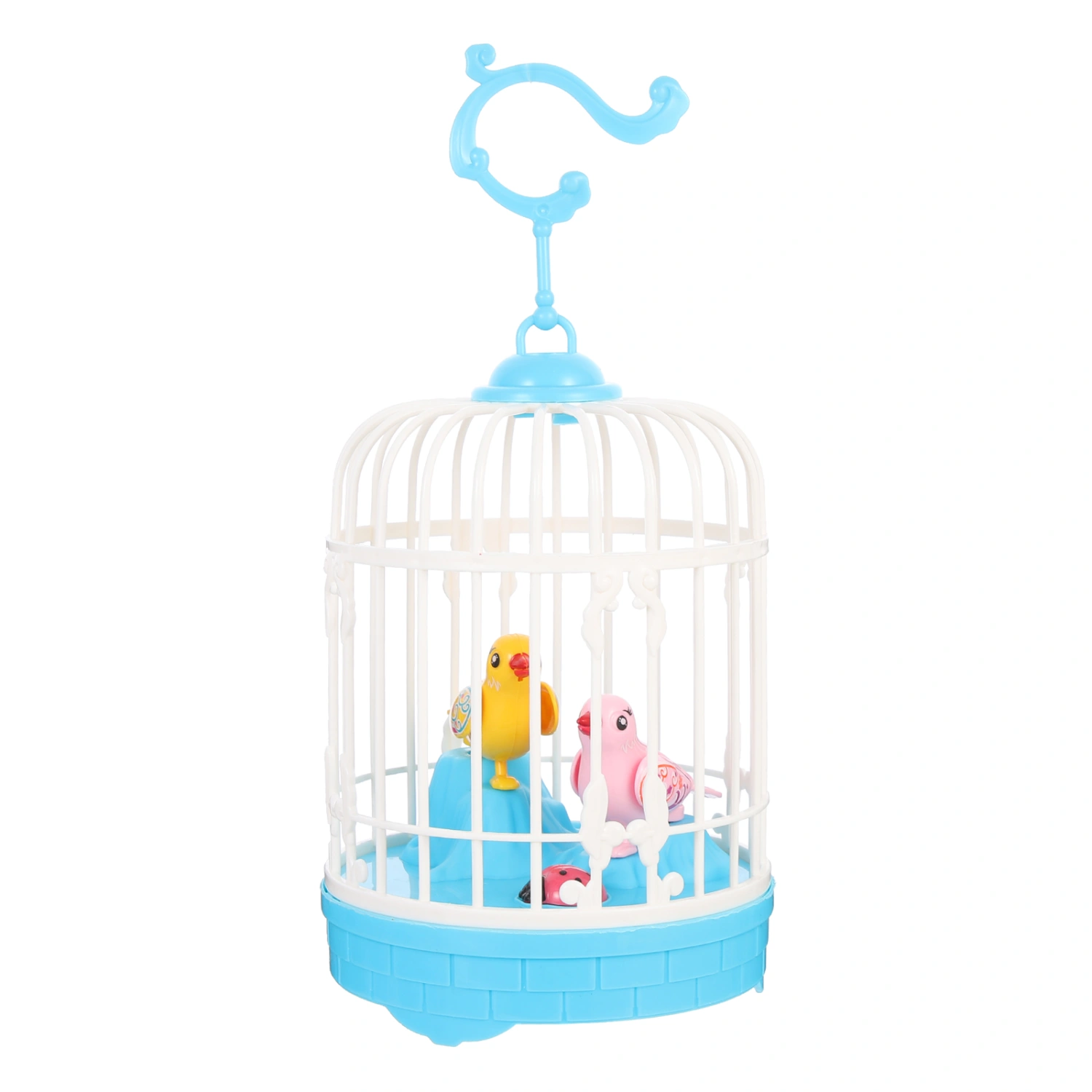 Artificial Bird Toy Singing Bird Toy Voice Control Bird Plaything with Light and Sound