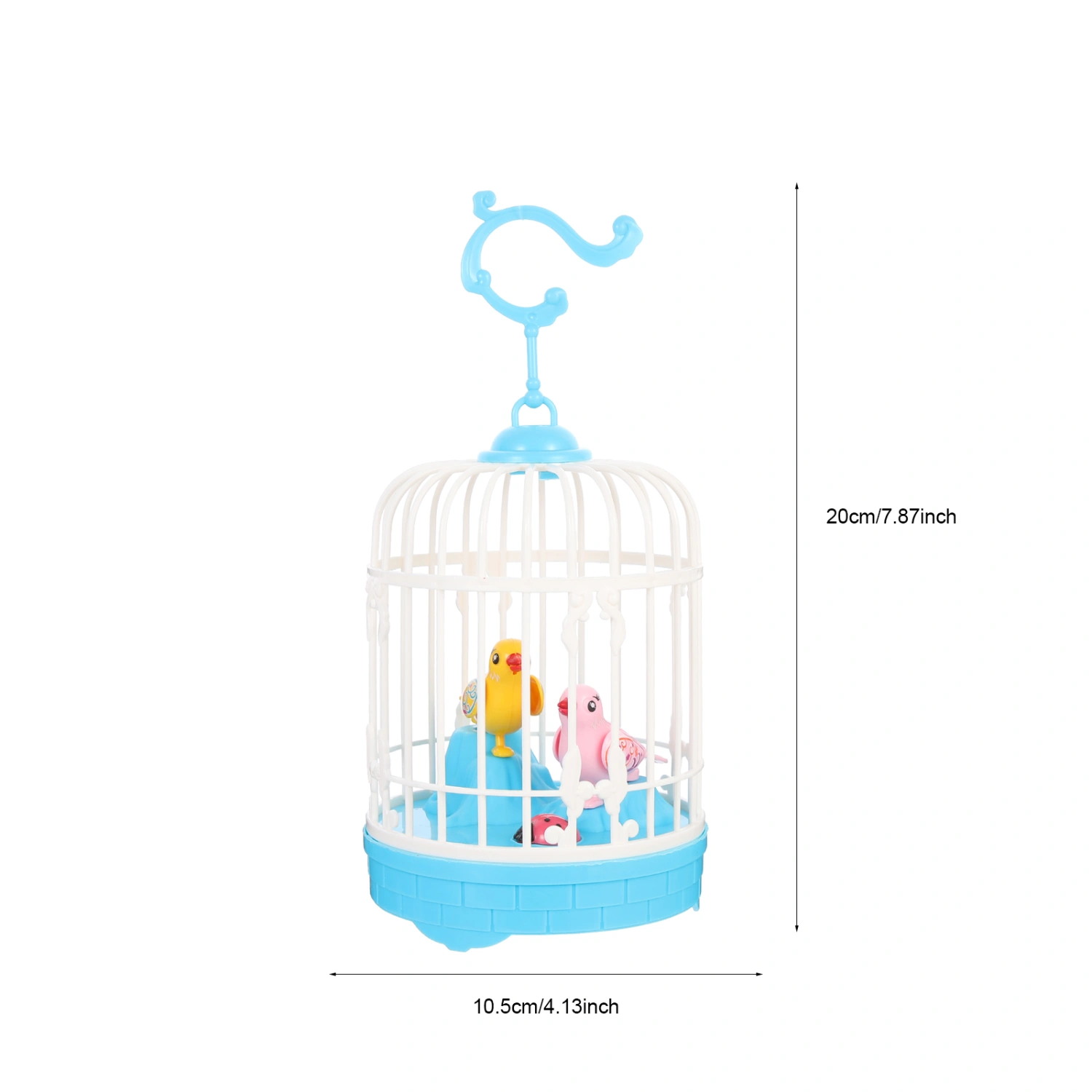 Artificial Bird Toy Singing Bird Toy Voice Control Bird Plaything with Light and Sound