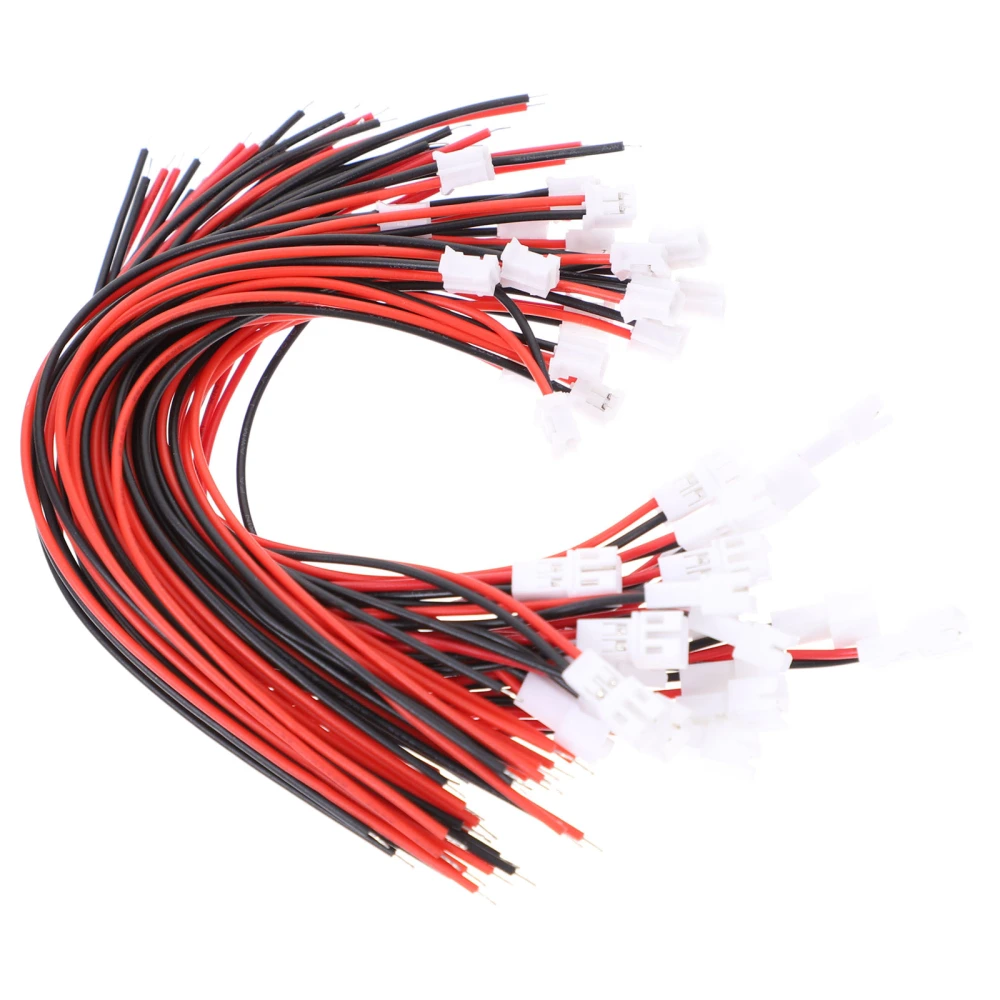 20pcs Balance Plug Lead 2 Pin Connector Replacement 3D Printer Extension Wire