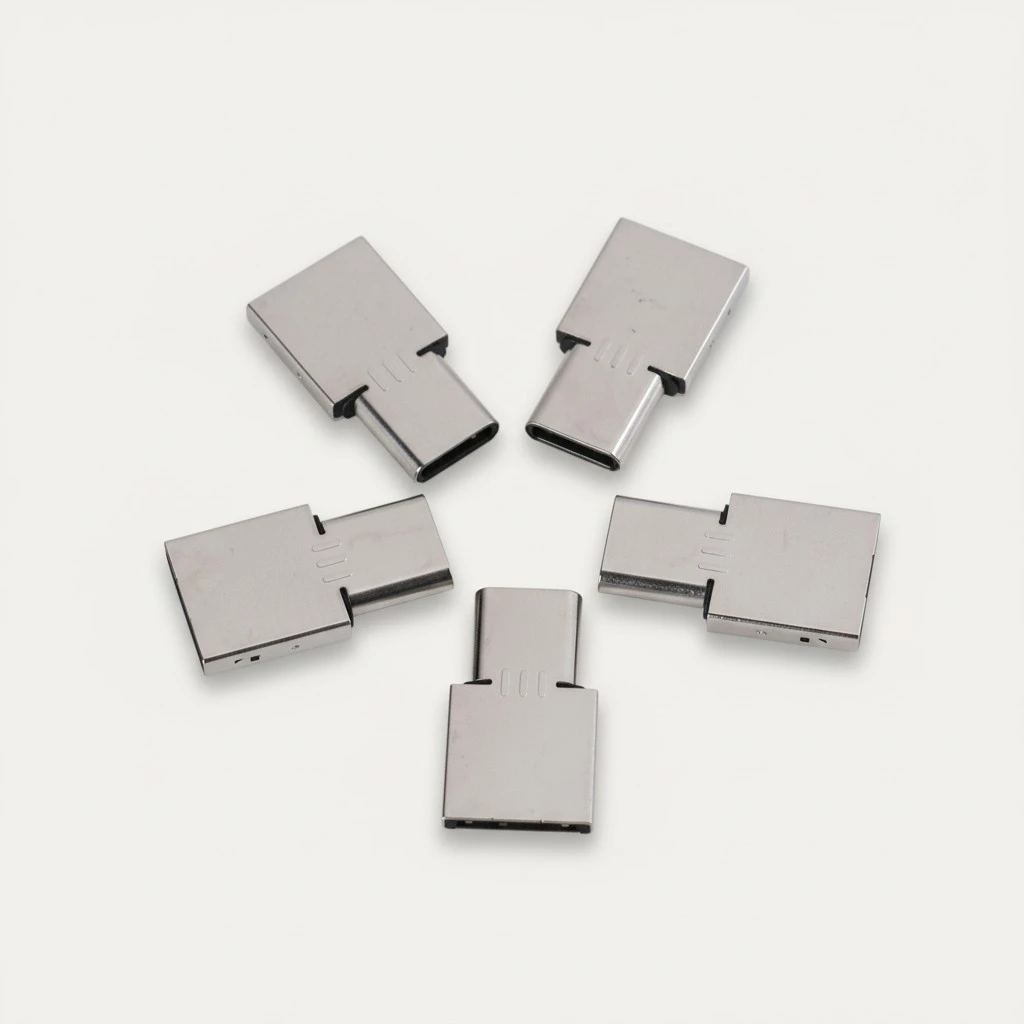 5pcs Ultra Mini Type-C USB-C to USB 2.0 OTG Adapter for Cell Phone Tablet USB Cable Flash Disk