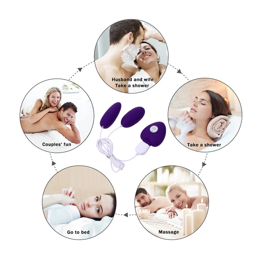 1 Set Wireless Mini Vibrating Egg Vaginal Clit G Spot Massager Women Vibrator